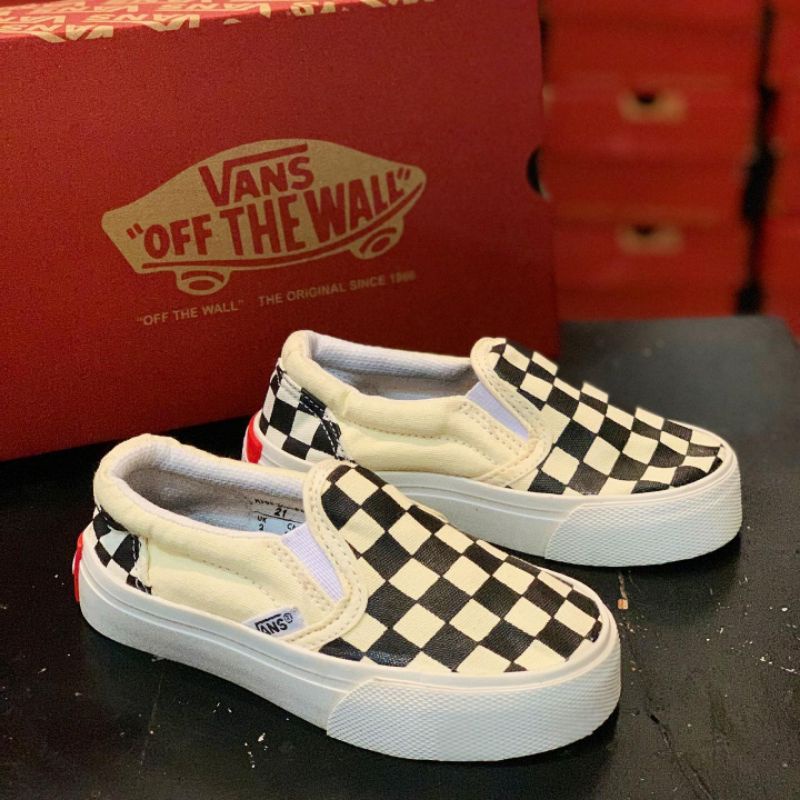 SEPATU ANAK VANS SLIP ON CATUR| SEPATU ANAK