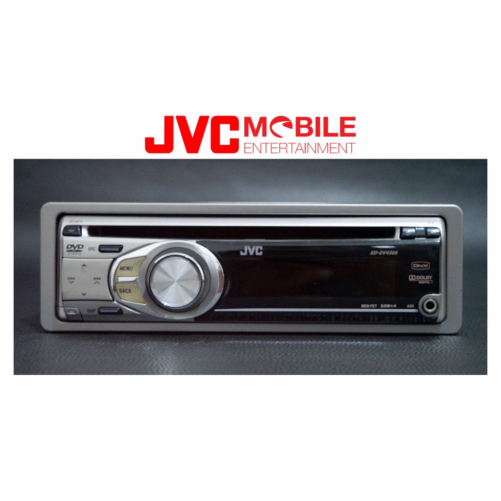 JVC KD-DV4505 Single Din DVD Player AUX Ipod iPhone Music