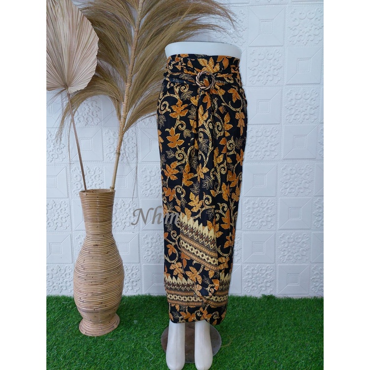 NHM Rok Lilit Batik Gold, Rok Pasangan Kebaya bawahan Kebaya