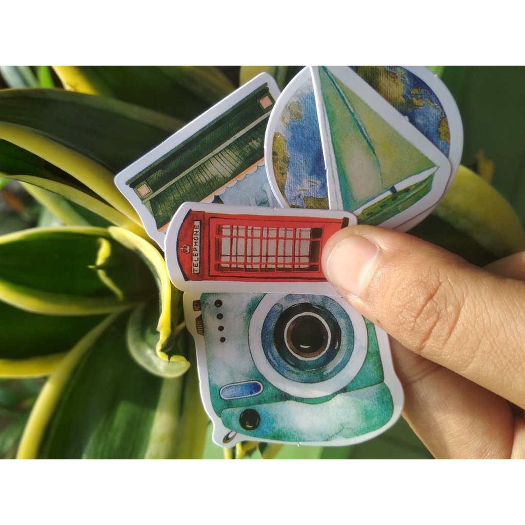 

New Random sticker travel 5 pcs