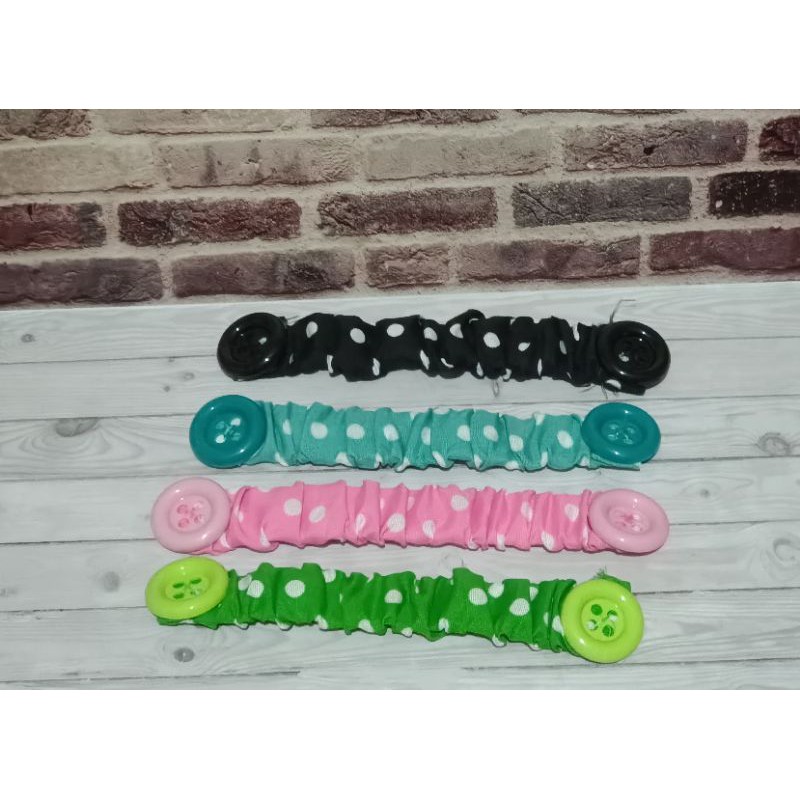 Connector masker untuk hijab 1 pack isi 5 pcs motif mix campur