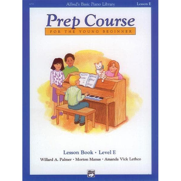 Jual alfred basic piano prep course level e lesson book buku piano
