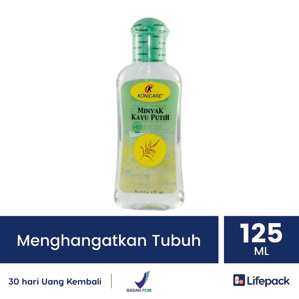 KONICARE MINYAK KAYU PUTIH  - Meredakan Perut Kembung - LIFEPACK-125 ML