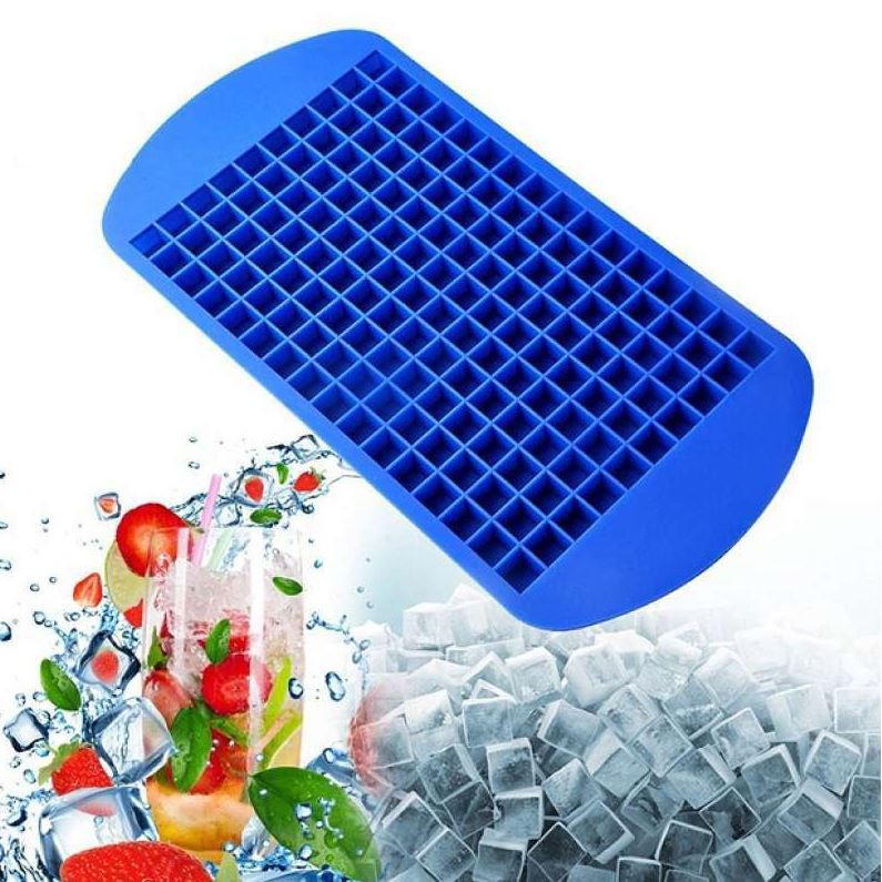 Cetakan Es Batu Silicone 160 Cube Kecil Silicone ice Tray Anti Pecah Peralatan Dapur Termurah Berkualitas