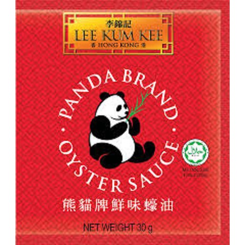

lee kum kee oyster sauce panda sachet 30 gram 1 karton