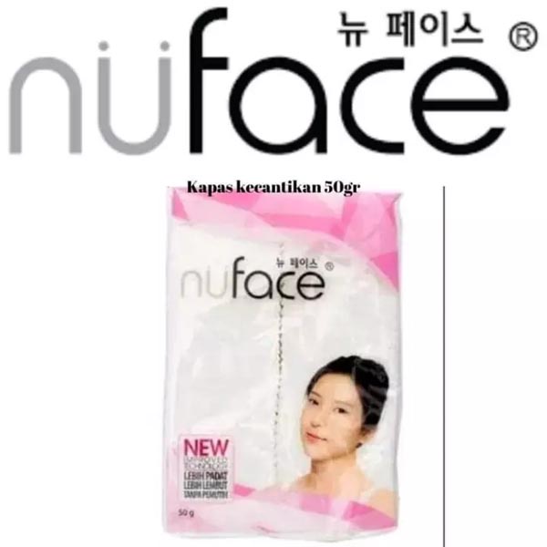 [PADAT &amp; LEMBUT] [ORI] KAPAS NUFACE NU FACE FACIAL 30 gram | kapas wajah | kapas serbaguna_Cerianti