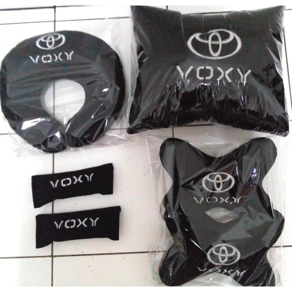 Aksesoris variasi interior headrest sandaran kepala Toyota Voxy Bantal Mobil Custom