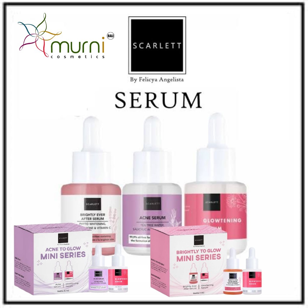 SCARLETT SERUM 15ML | MINI SERIES 5ML