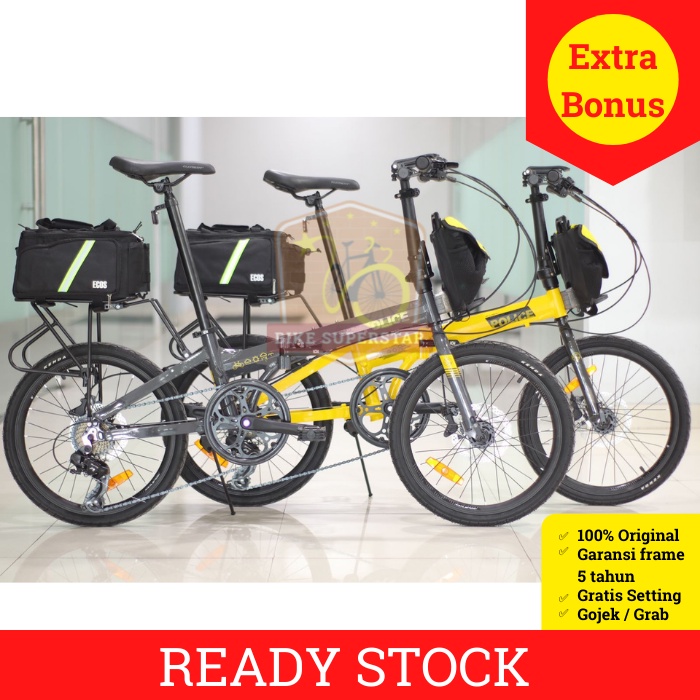 Sepeda Lipat Element Police Texas B2W 20 Inch