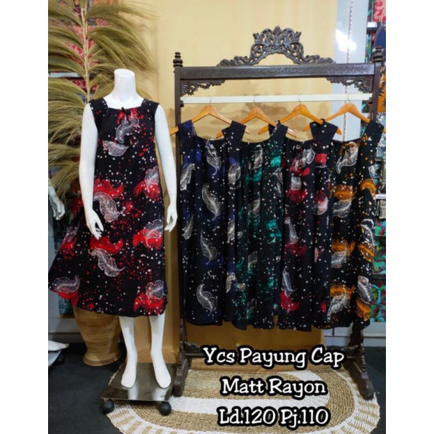 Daster Yukensi Payung Batik Cap Jumbo