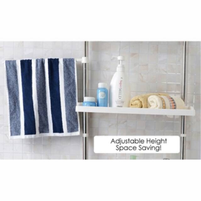 4 Layers Bathroom and Kitchen Storage Shelf AH-1031 - Large - Rak Kamar Mandi dan Dapur