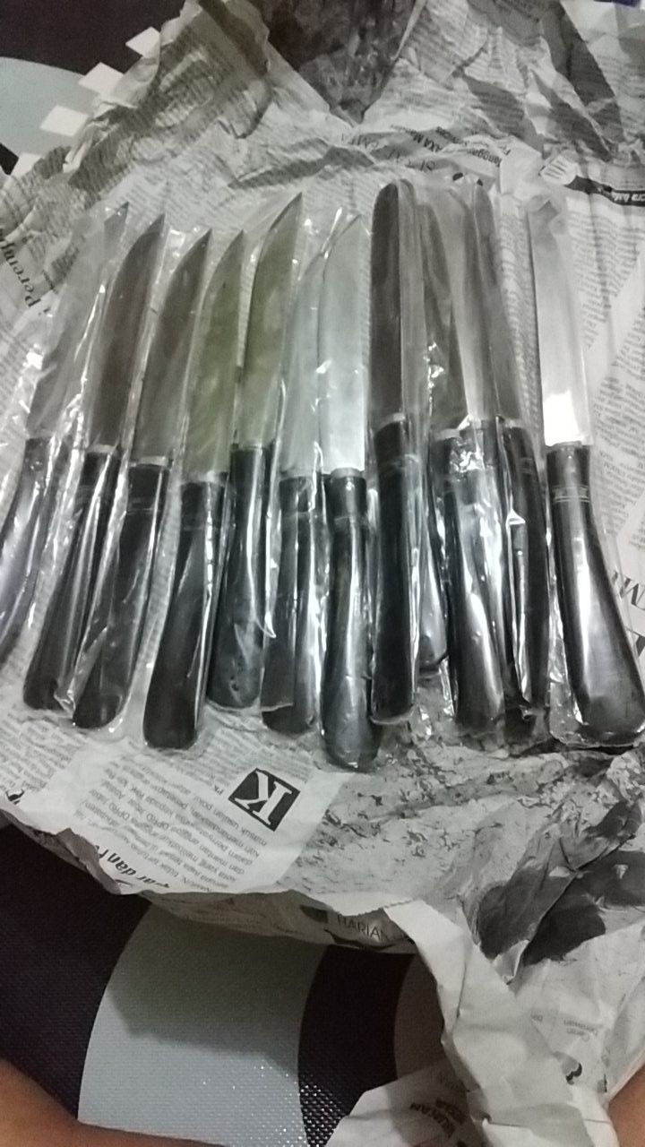 Pisau Tanduk Bahan Baja Khas Tasikmalaya