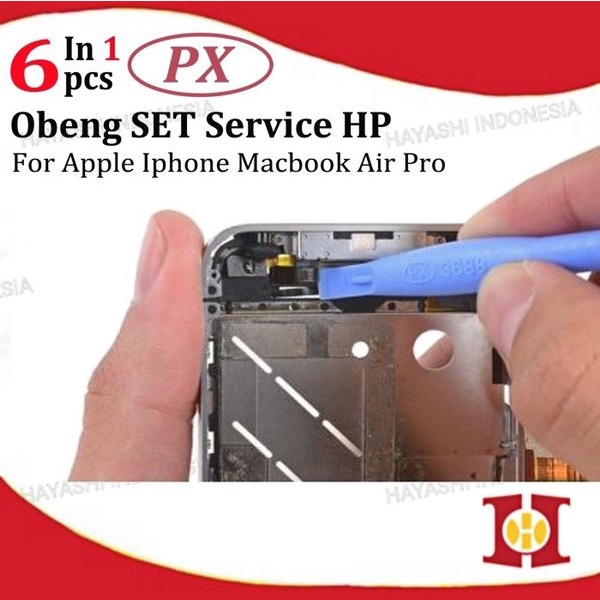 Obeng Set Tool Repair Service Kit Set Pembuka LCD Iphone Mac Air Pro