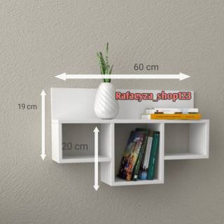 Rak Dinding Bunga dan Buku Minimalis Modern Ambalan Rak Dinding Bunga dan Buku Minimalis Modern Ambalan