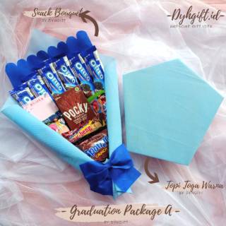 HADIAH WISUDA | GRADUATION GIFT PACKAGE | SNACK BOUQUET