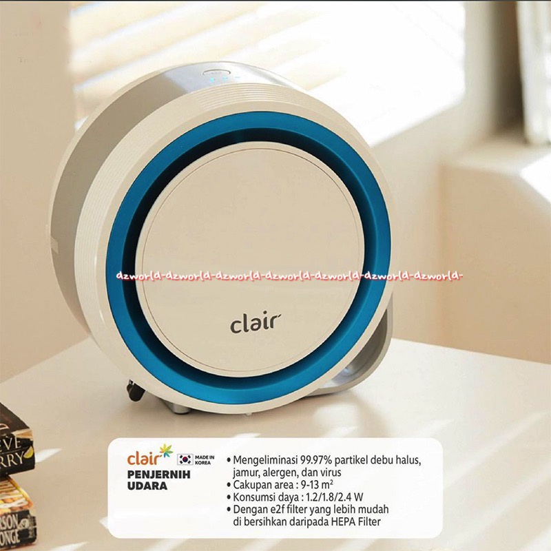 Clair Air Purifier BF 2025 Pembersih Udara Ruangan Model Bulat Penjernih Udara Humidifier