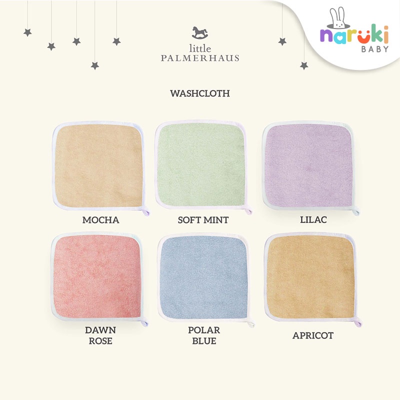 Washlap Bayi Washcloth Bamboo Little Palmerhaus by Terry Palmer 1Pcs