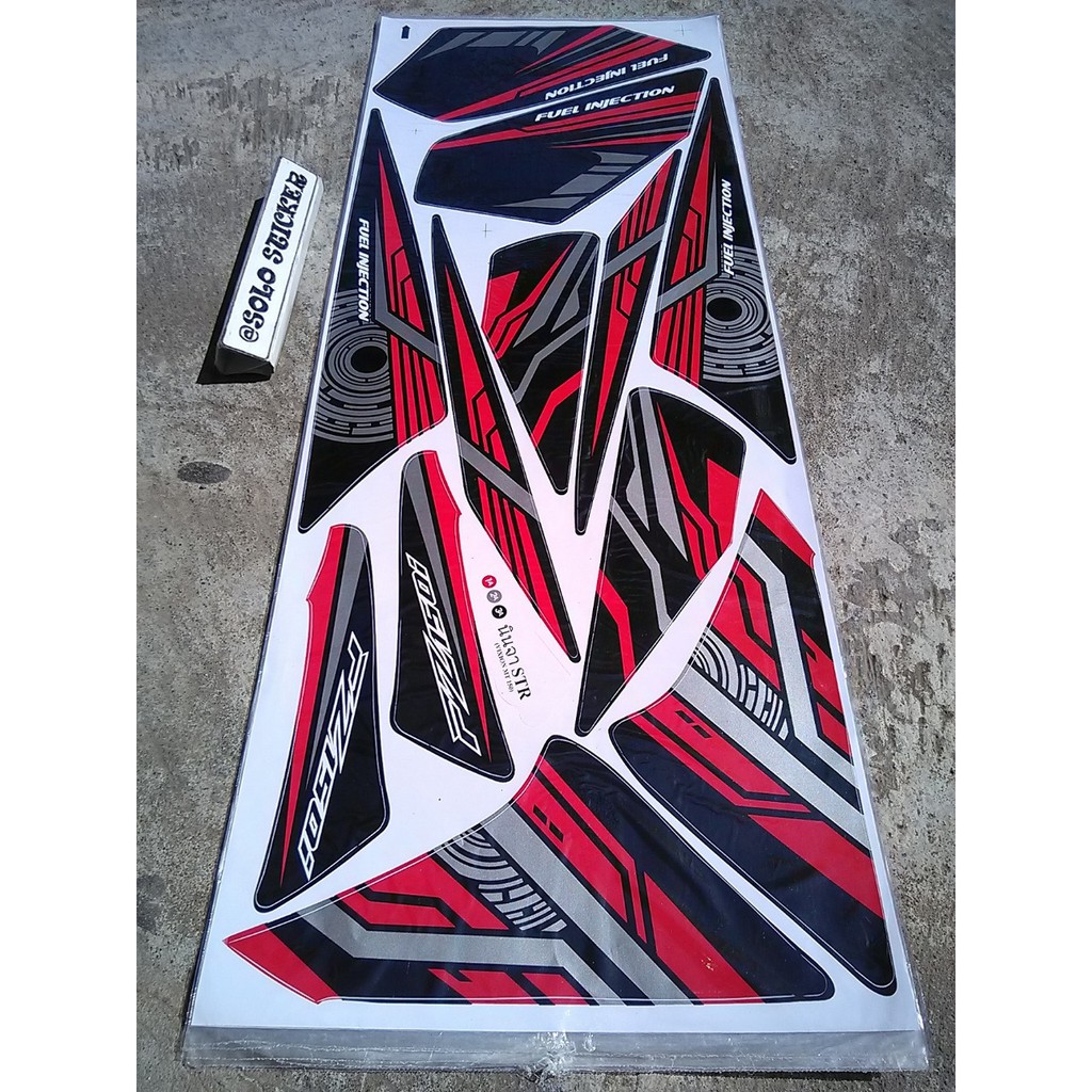 Bisa Cod Striping Sticker Variasi Vixion Old Vixion Lama Fz 150i