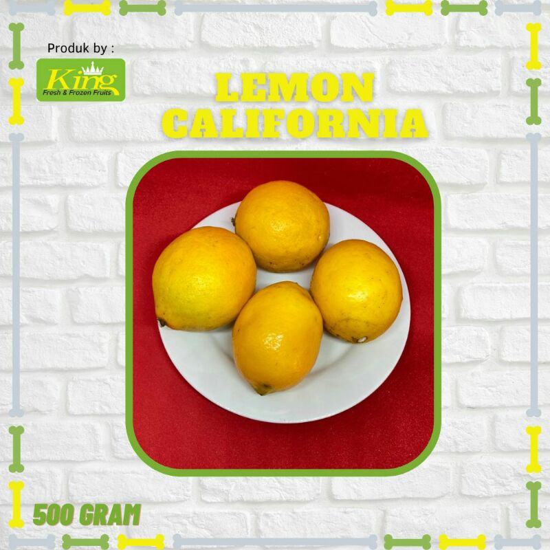 

Lemon california, lemon fresh, 500gr