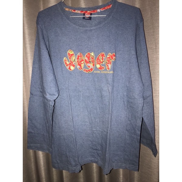 Kaos joger bali lengan panjang (preloved)