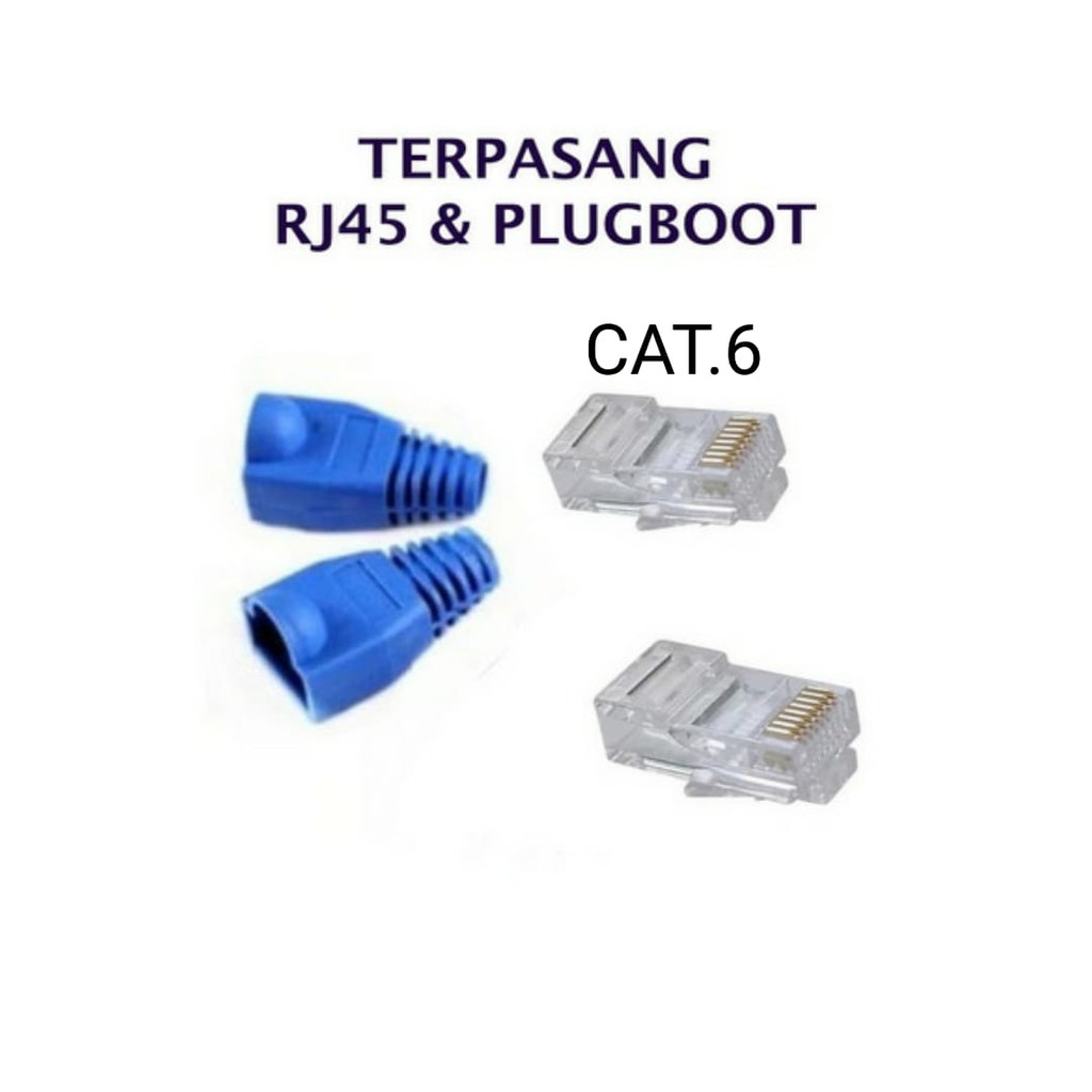 Kabel LAN UTP Belden Cat 6 2M - Cat6 Belden Original Siap Pakai 2 Meter