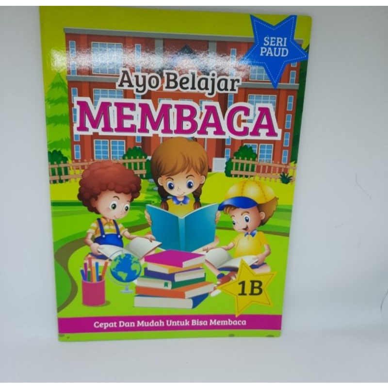 Buku Ayo Belajar Membaca Jilid 1A Dan 1B Seri PAUD - Daffa Media