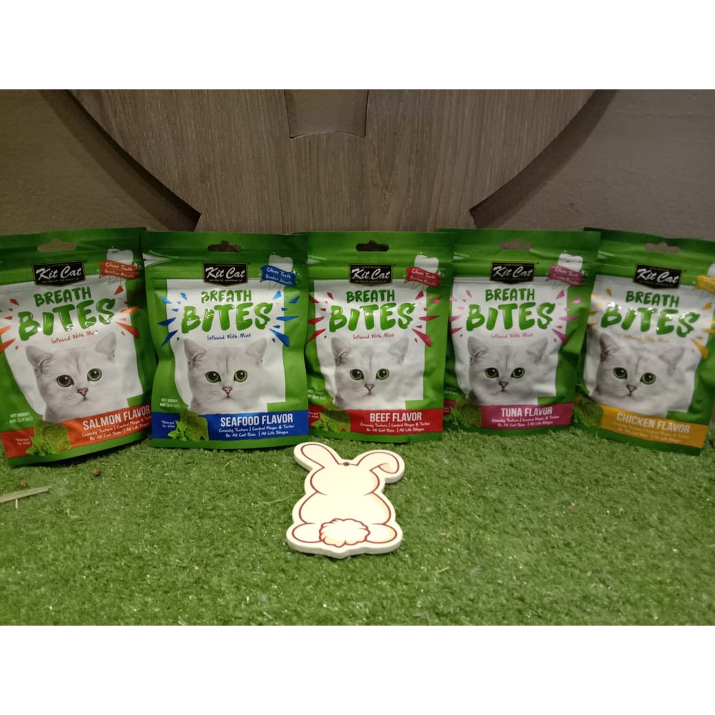 Makanan Kucing / Snack Kucing Kit Cat BREATH BITES