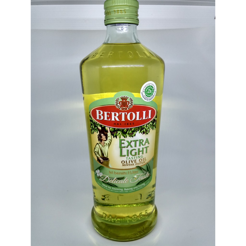 

Minyak Zaitun /Olive oil Extra Light " Bertolli " 1 liter