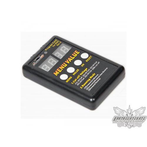 SST Racing Program card for ZTW ESC #ZTW