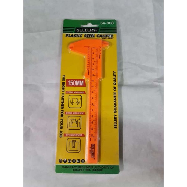 

JANGKA SORONG PLASTIC STEEL 6"/150MM ( SIGMAT PLASTIK )