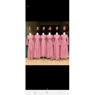 baju brukat kondangan