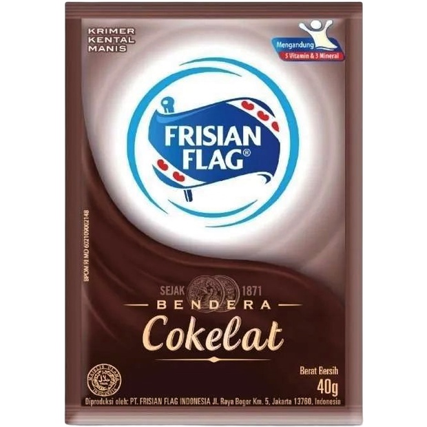 

FF Kental Manis Cokelat 38gr Frisian Flag Bendera Susu Coklat Lemak Nabati