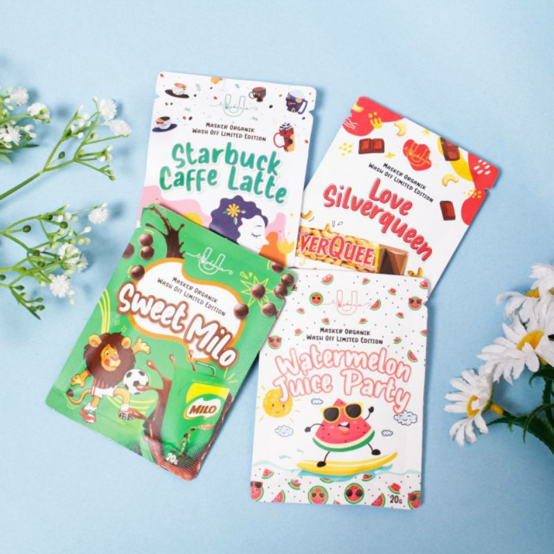 Masker Organik Series Snack Umaskerin