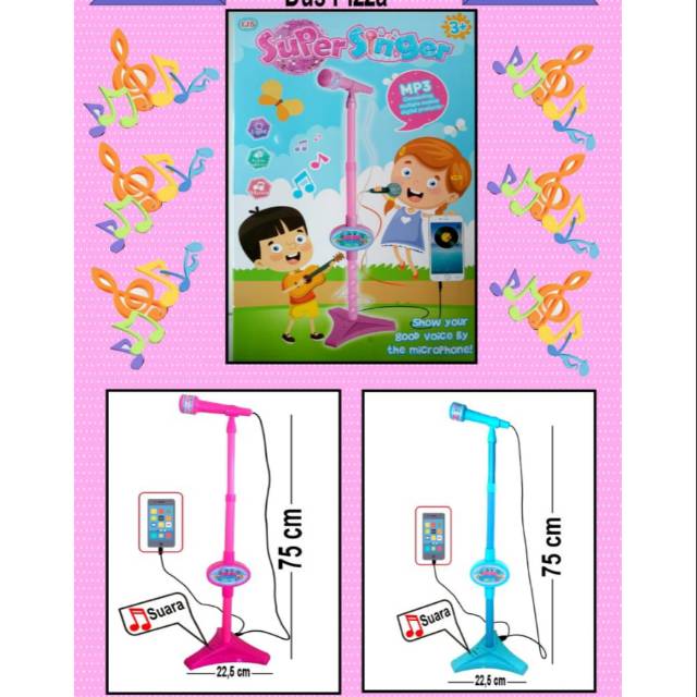 Microphone Mainan Anak