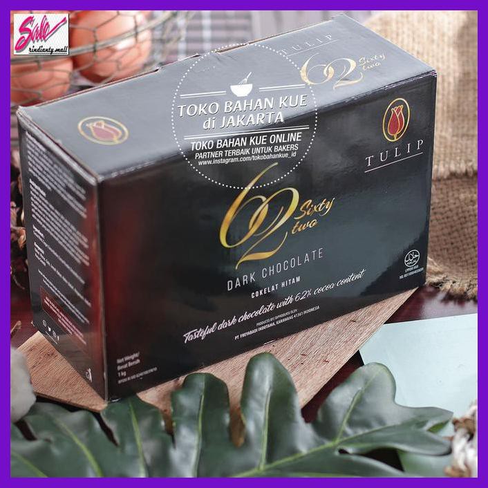 

SAKMACOKLAT- TULIP EASIMELT 62% 100 GR REPACK CHOCOLATE COKELAT COKLAT COUVERTURE -MAKANAN-MINUMAN.