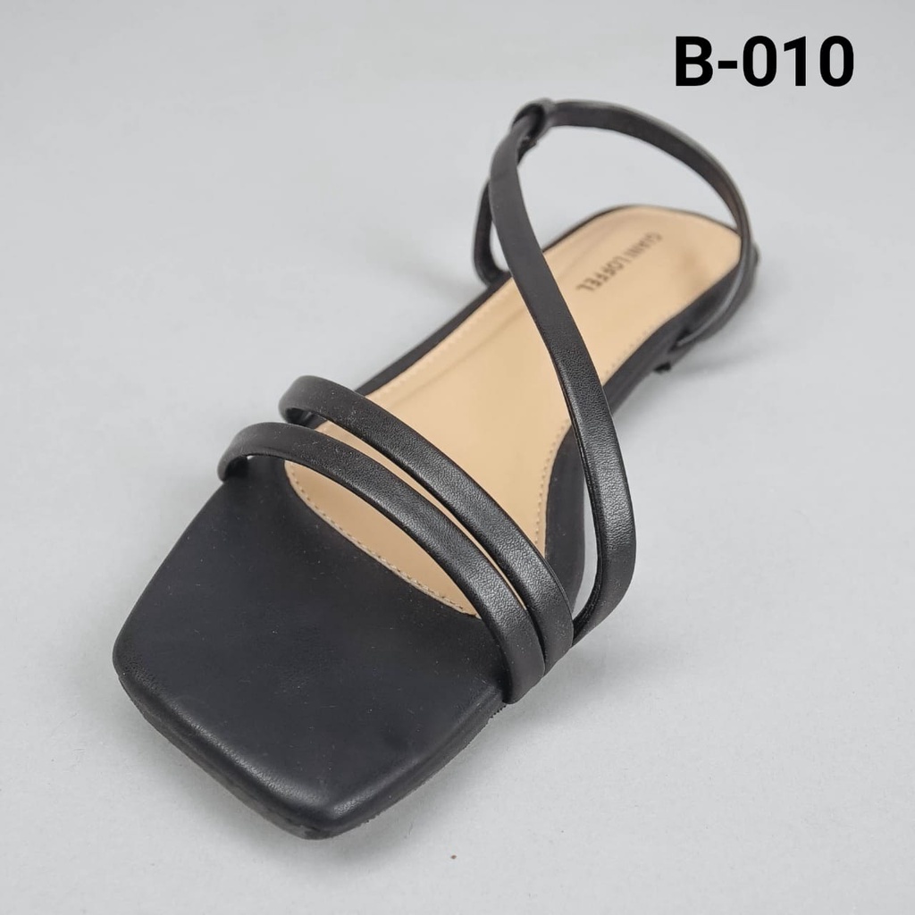 GIANI LOFFEL Sepatu Flat Slingback Straps Shoes #B-010# Original