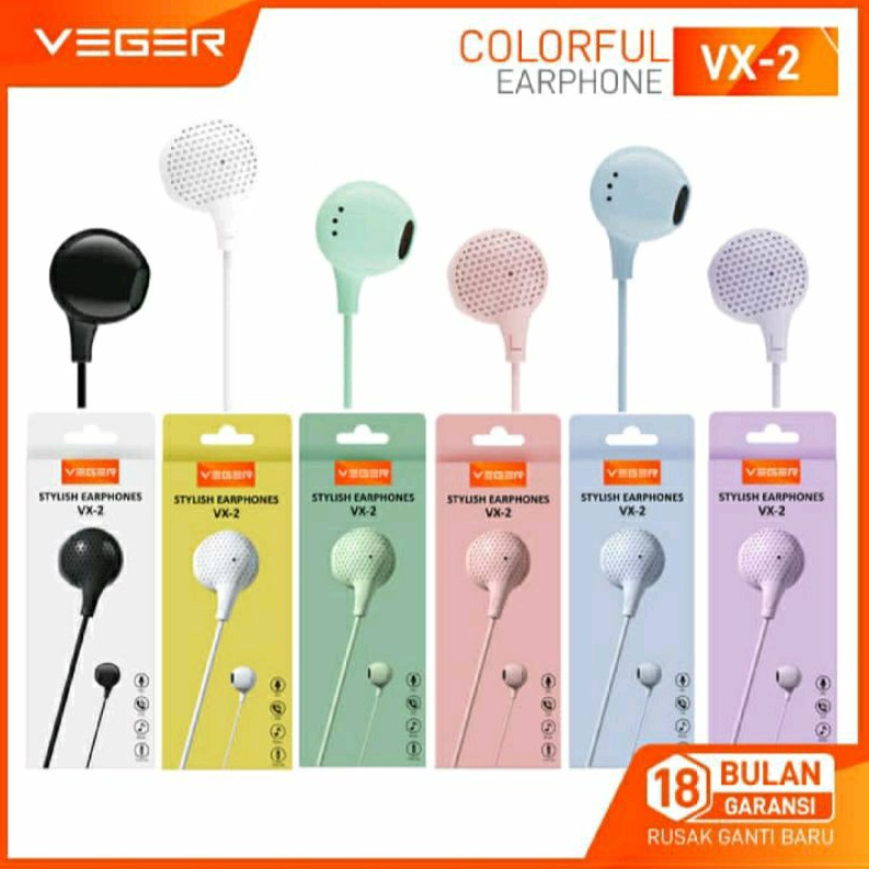 STYLISH Earphone Veger VX-2 Manufacturer