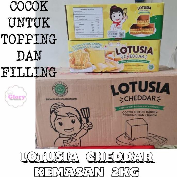 

READY COD keju lotusia cheddar 2 kg