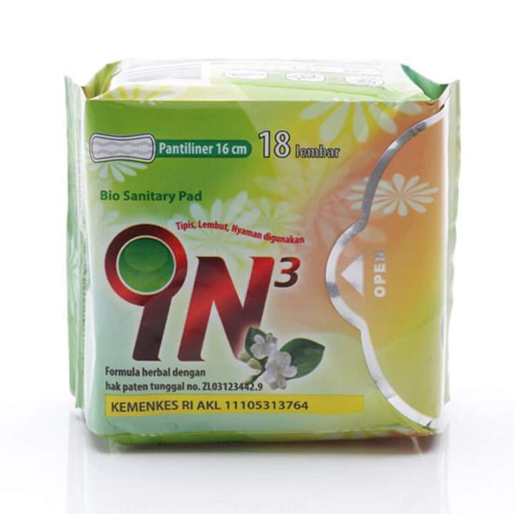 Pantiliner IN3 Ecer herbal ORIGINAL