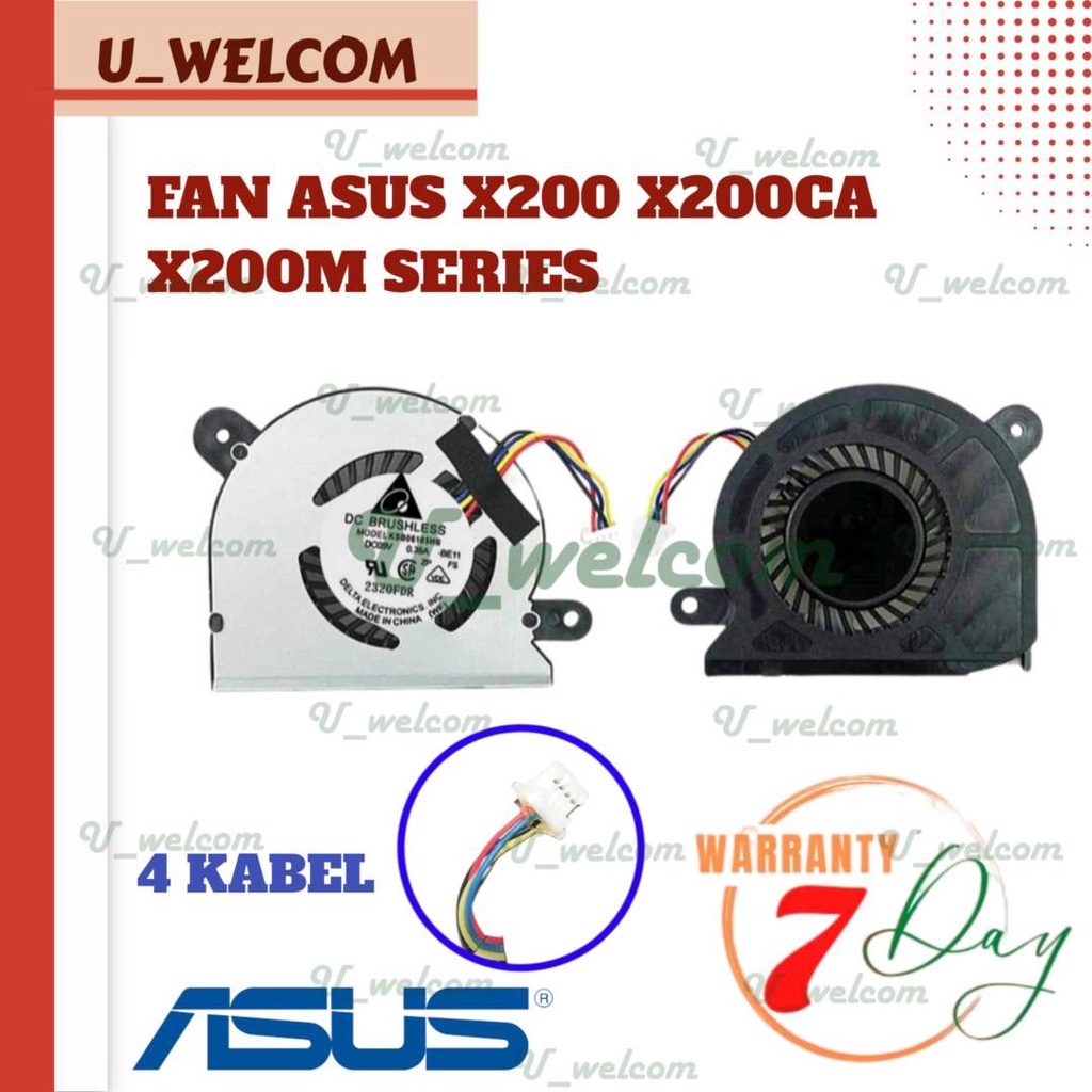 Fan asus x200ca x200m x200