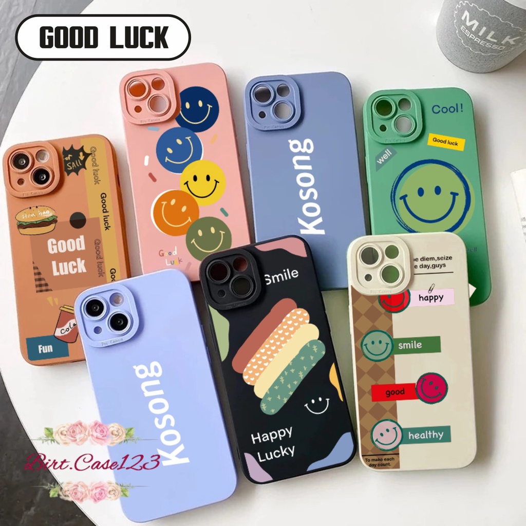 SOFTCASE CASE SILIKON PROCAMERA GOOD LUCK OPPO VIVO SAMSUNG REALME XIAOMI IPHONE INFINIX ALL TYPE BC6380
