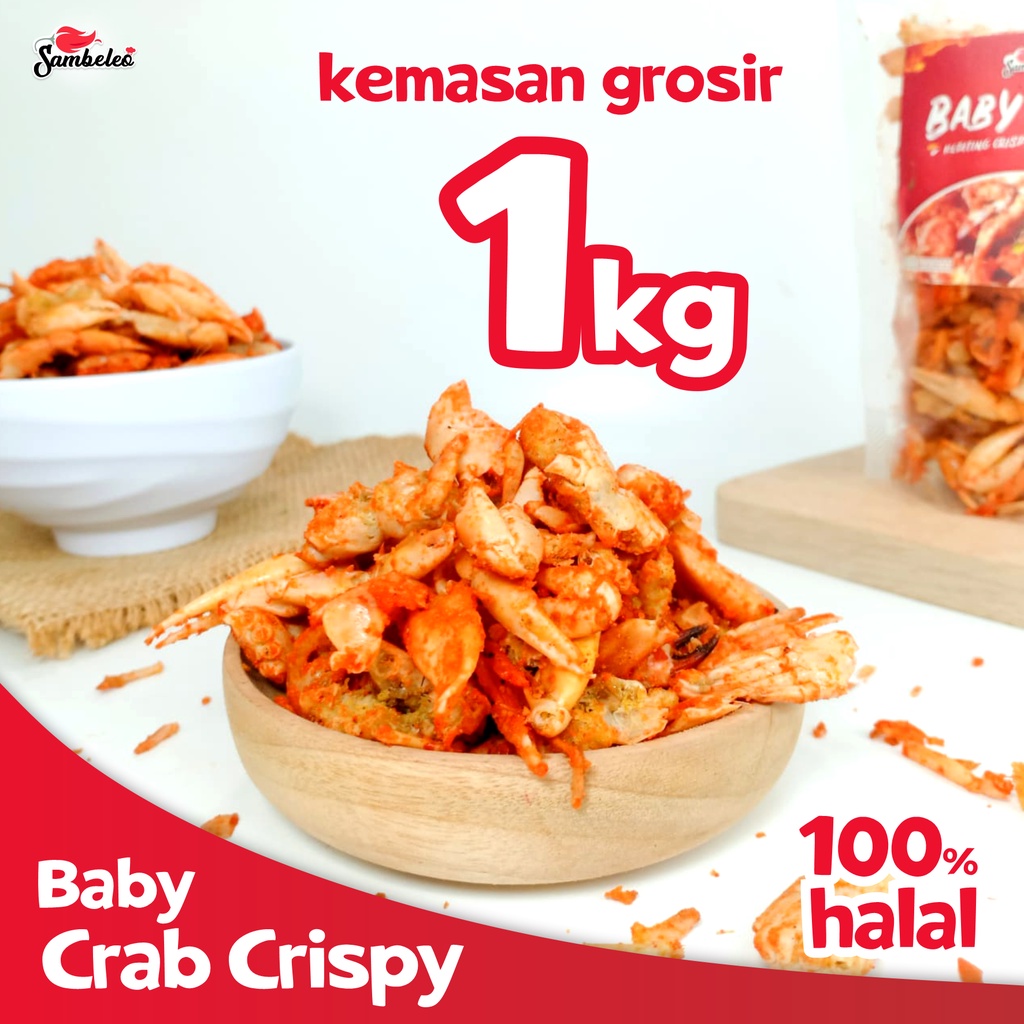 

baby crab crispy halal 1 kg