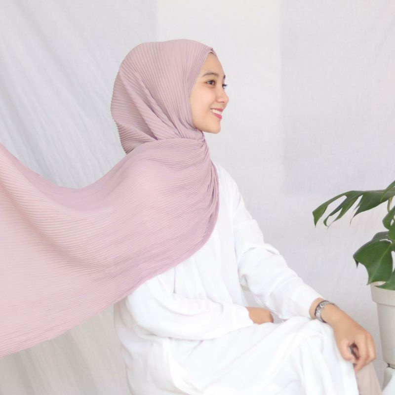 ELEA PLEATED SHAWL / Pashmina plisket ceruty