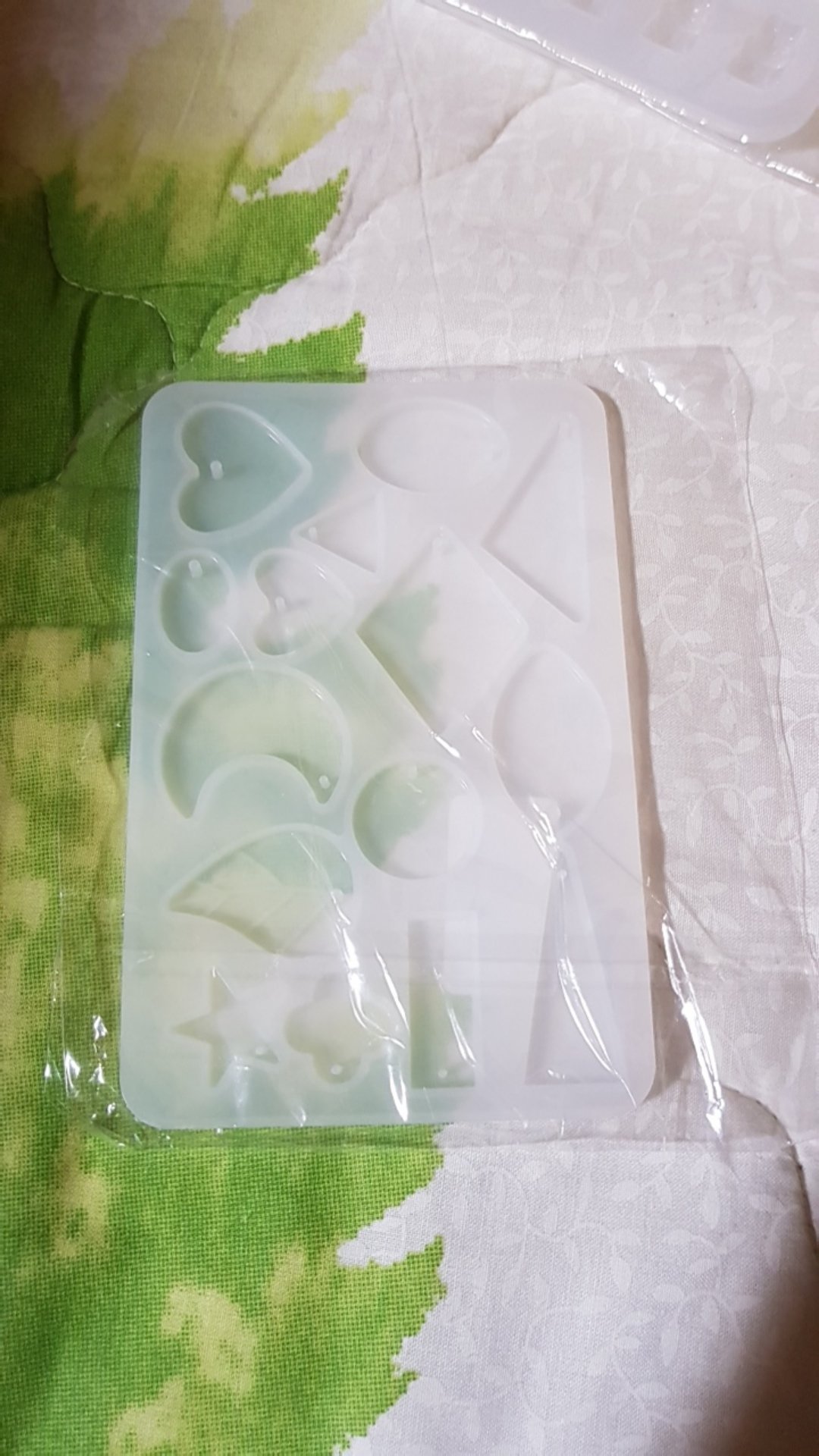 Inf Inf ✿ Cetakan Perhiasan / Anting / Kalung Bahan Silikon Akrilik Resin Diy