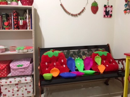 Mangkok Plastik Motif Strawberry Cs 507