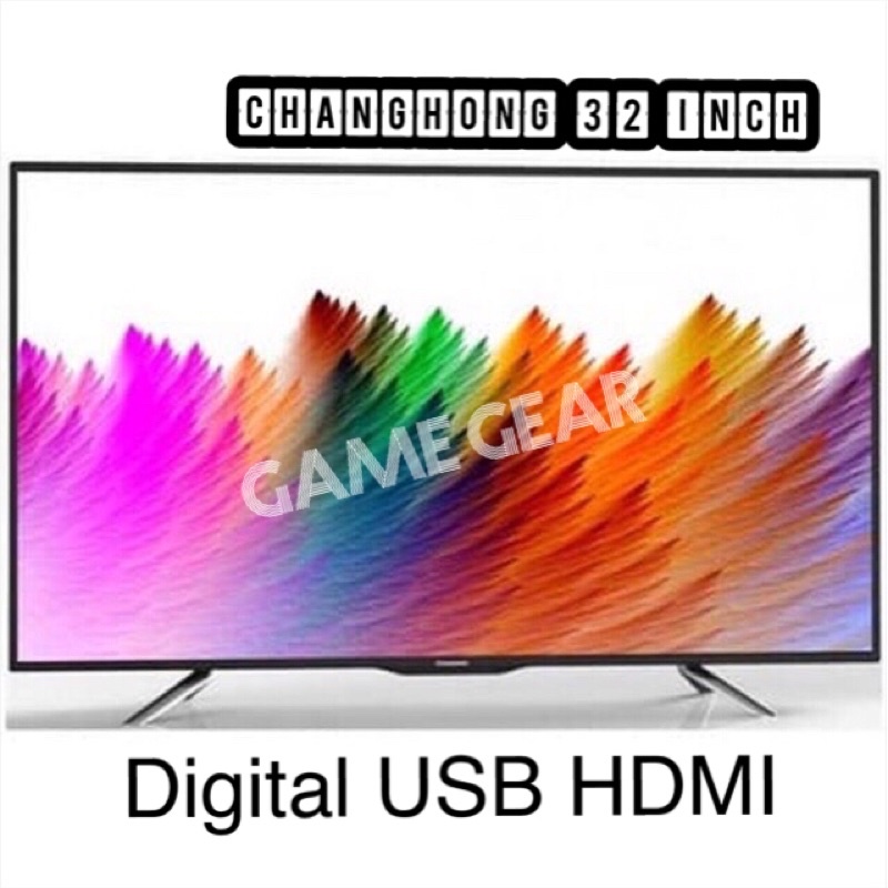 Tv Led changhong 32 inch DIGITAL USB HDMI