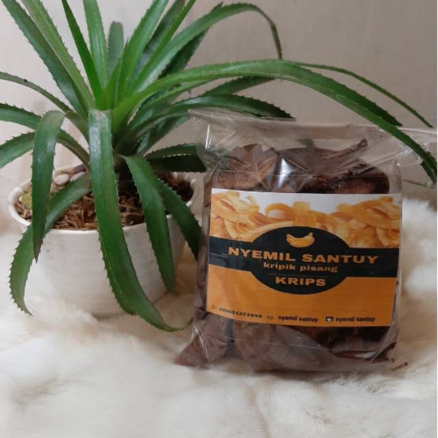 

Kripik pisang coklat
