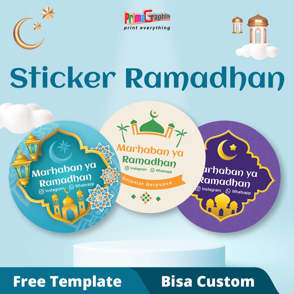

Cetak Stiker Label Ramadhan Custom Desain Bulat