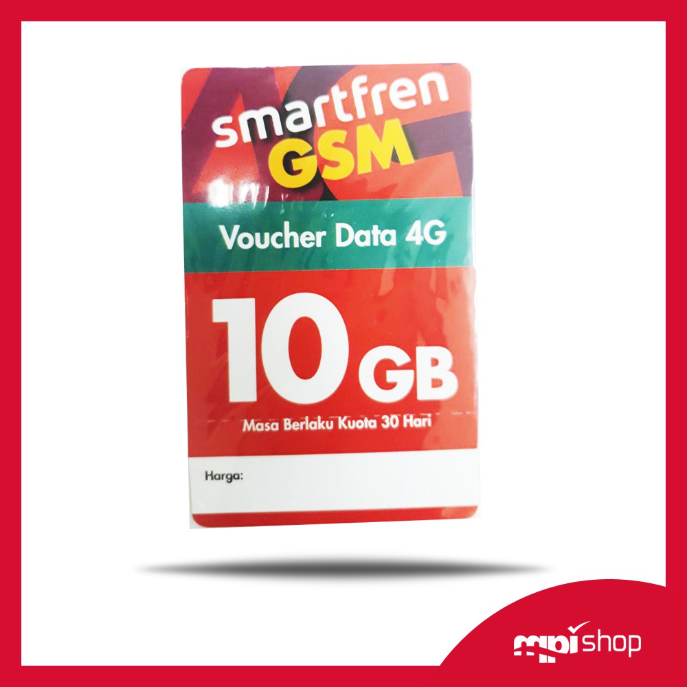Smartfren Super 4G Kuota ( Voucher Data ) - 10  GB