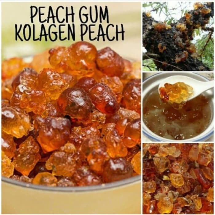 

PEACH GUM MUTIARA / PEACH GUM NATURAL / TAO JIAO PEACH COLLAGEN